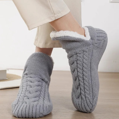 PANTOFOLE PELUCHE ANTISCIVOLO