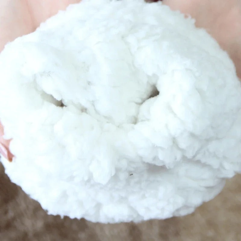 PANTOFOLE PELUCHE ANTISCIVOLO